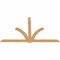Ekena Millwork Redmond Timber Gable Bracket, Western Red Cedar, 108"W x 68"H x 1 1/2"D x 5 1/2"F, 15/12 Pitch GBW108X68X0206RED00SWR - alternate 2